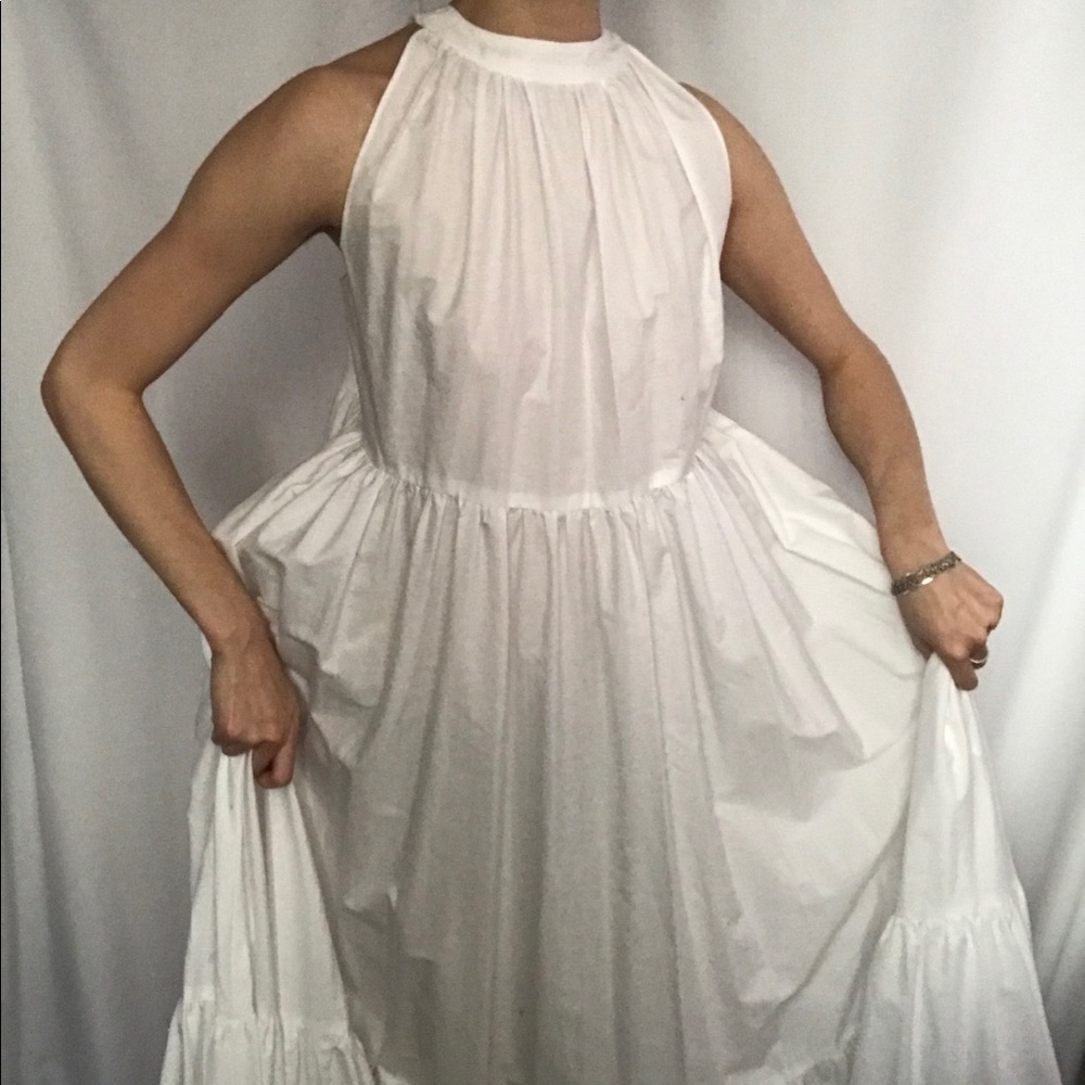White Cotton Dress